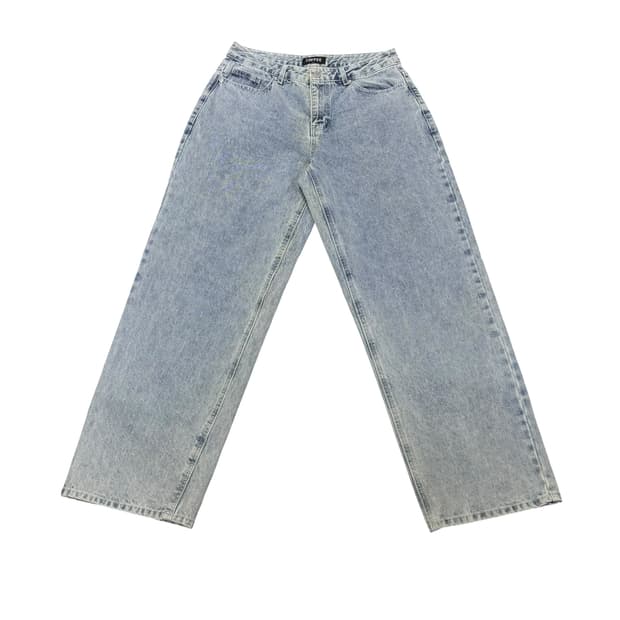 L 토피 TOFFEE 와이드 데님팬츠