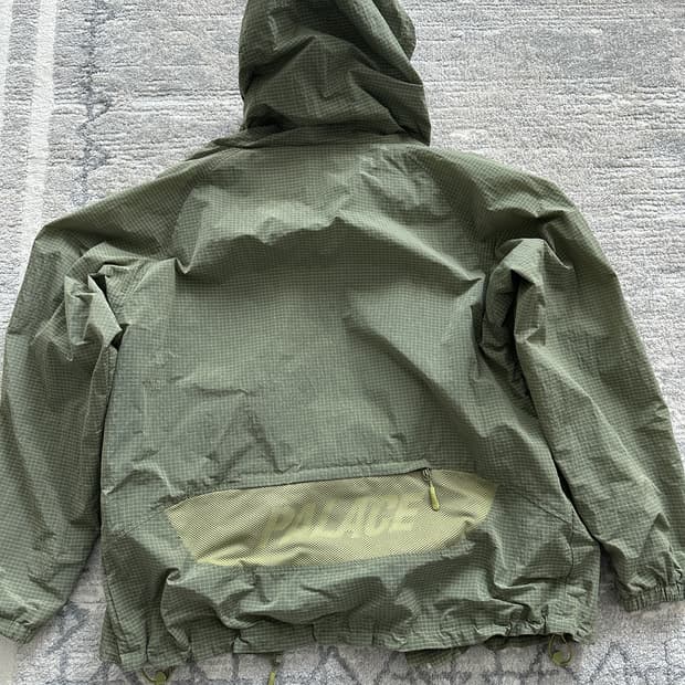 팔라스 바람막이 Y-립스탑 쉘 자켓 라임 - 23SS