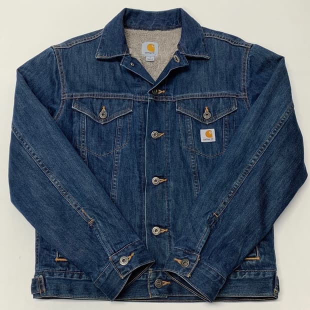 칼하트 양털 데님 자켓