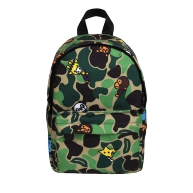 베이프 베이비 마일로 미니 백팩 그린