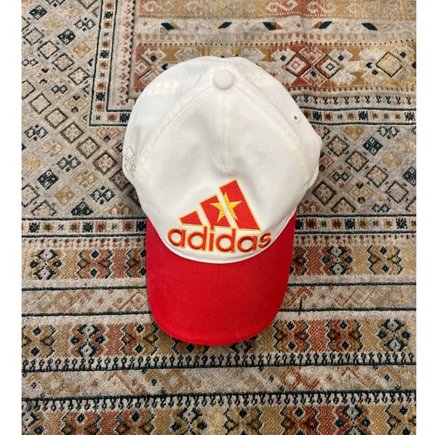 아디다스 2012 런던 올림픽 중국 국가대표 볼캡 레드 #csz3923