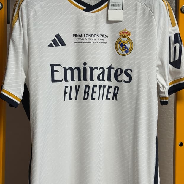 23-24 레알 마드리드 홈 어센틱 해외 M, No.5 벨링엄