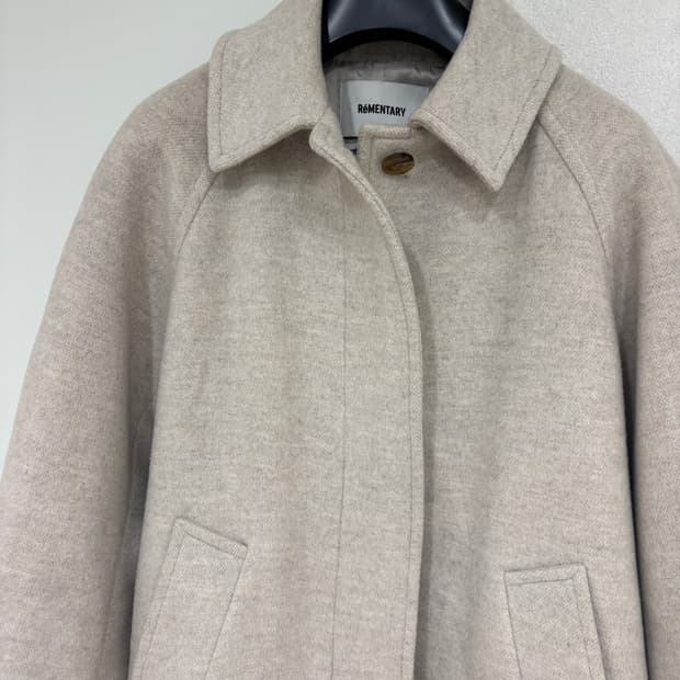 리멘터리 발마칸 울코트 롱코트