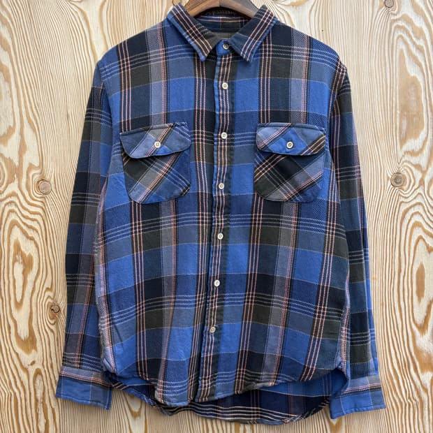 리바이스 웨스턴 체크 셔츠