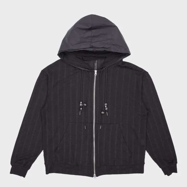 플레어업 후드집업 블랙