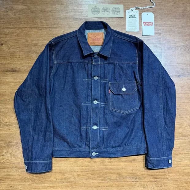 LVC 1936 타입 1 데님 자켓