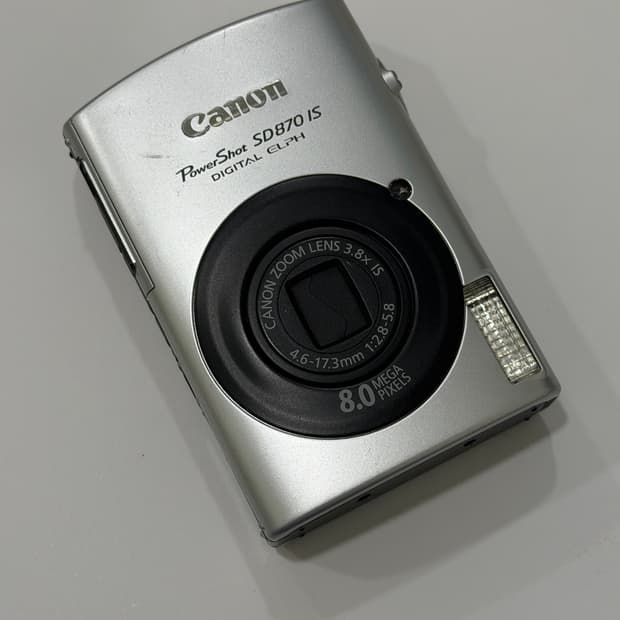 Canon IXUS 860 캐논 익서스860 한국어