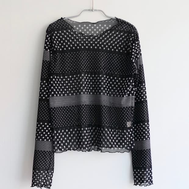 시스루 도트 이너티