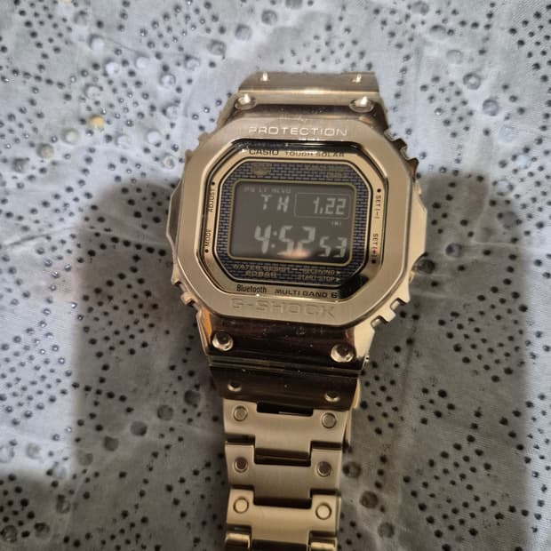 g shock gmw b5000 풀메골드