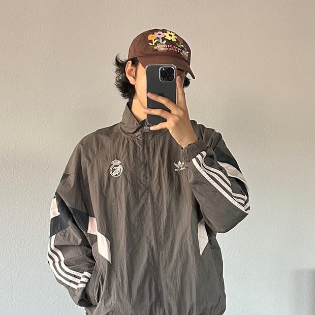 [L]아디다스 레알마드리드 오리지널 트랙탑 바람막이