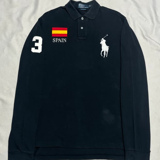 🫶🏻 폴로랄프로렌 커스텀핏 빅포니 3 스페인 긴팔티셔츠 🫶🏻