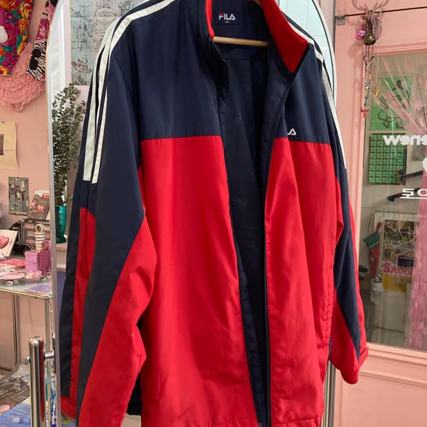 휠라 FILA 바람막이 트랙 점퍼