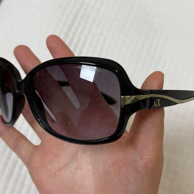 Armani y2k tinted sunglasses