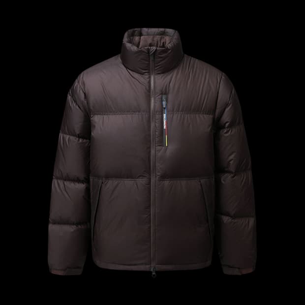 살로몬 컨투어 다운 자켓 초콜릿 M