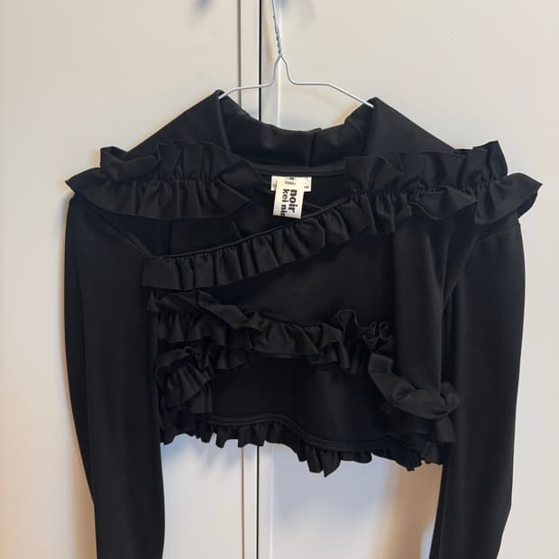 꼼데가르송 noir kei ninomiya 볼레로 탑