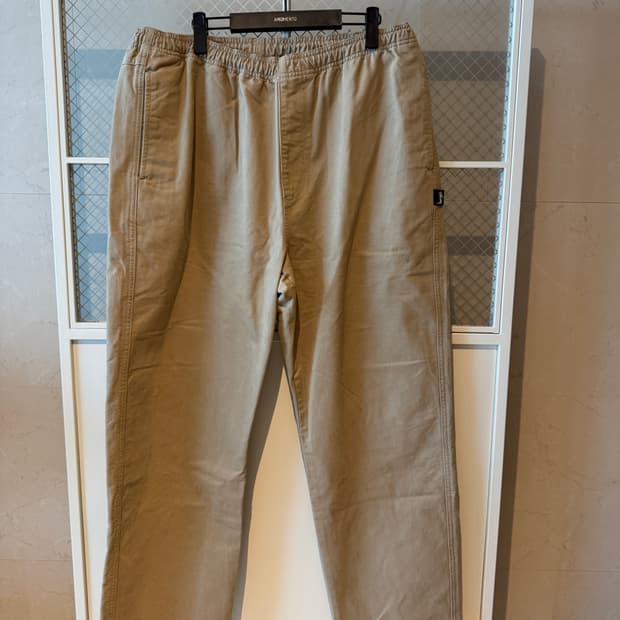 스투시 비치팬츠 베이지