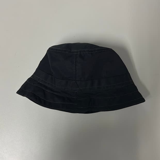 90s 질샌더 스티치 나일론 버킷햇