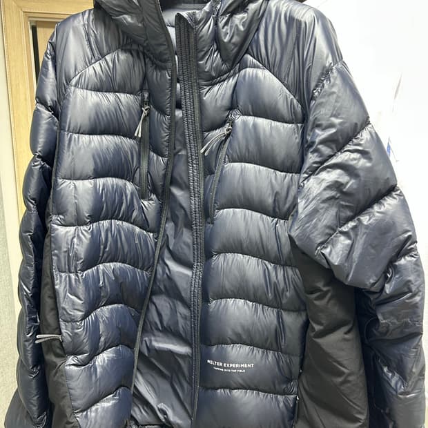 [2] 웰터익스페리먼트 경량패딩 블랙