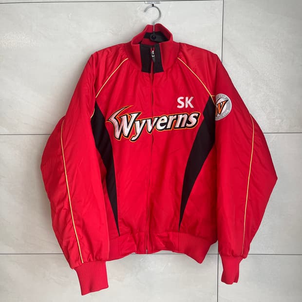 SK와이번스(SSG랜더스)선수 지급용 동계점 자켓 (95)