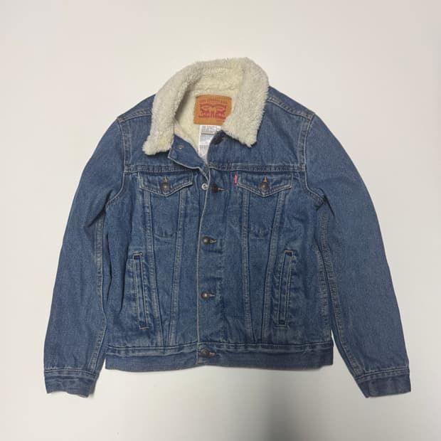 여성 리바이스 쉐르파 트러커 데님자켓 S 키즈