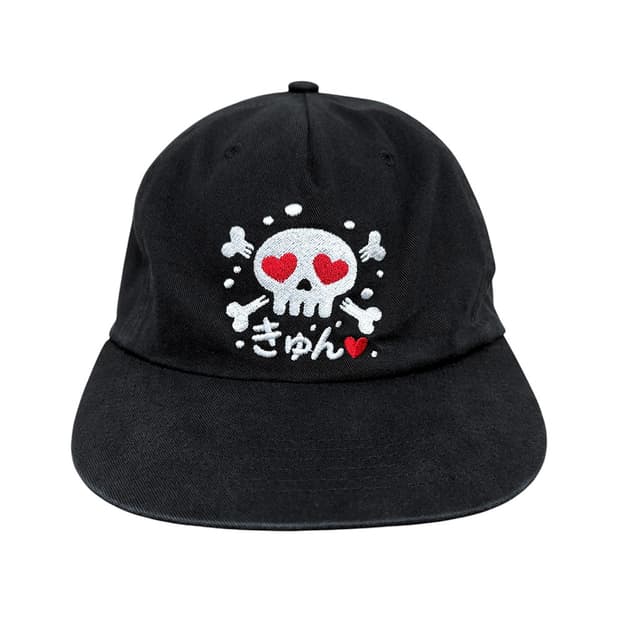 패슬 Kyun 5Panel Washed Cap Black