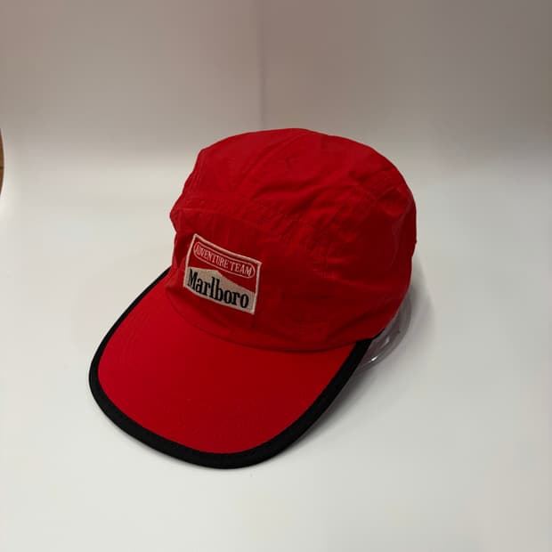 90s 말보로 어드벤처 팀 나일론 롱빌캡