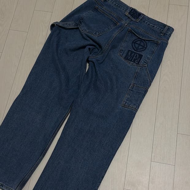 플라스틱 프로덕트 데님팬츠