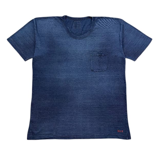 비즈빔 ict indigo jumbo tee s/s dk.indigo