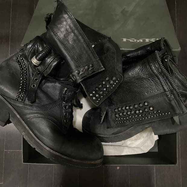 kmrii 1602-BO07 chrome boots 10