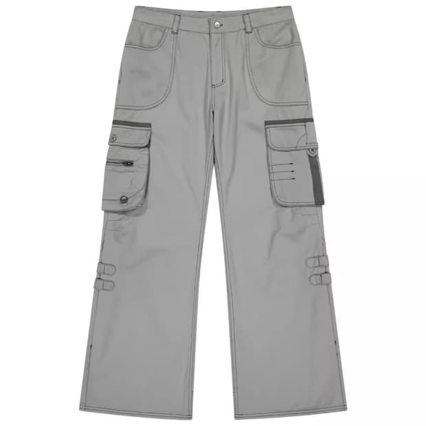 (구해요) 코이세이오 빅포켓 카고 팬츠 라이트카키 2사이즈