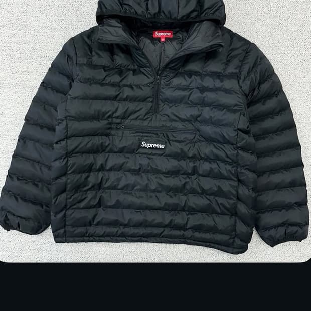 슈프림 경량패딩