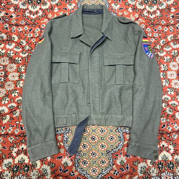 [L] 독일군 배틀드레스 모직 자켓