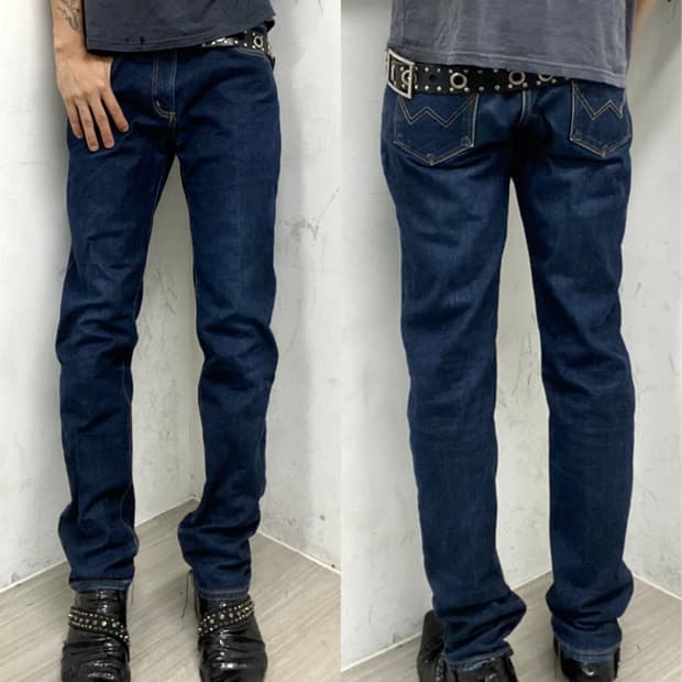 (EDWIN 407)W31 Y2k Minimal Denim Pants