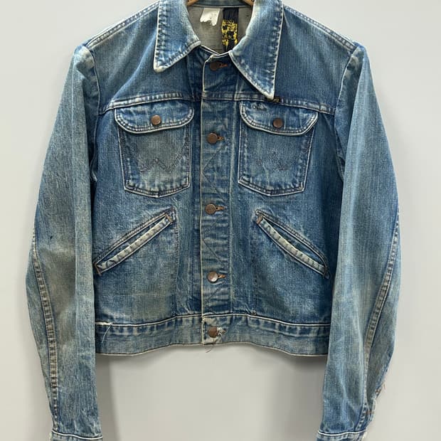 70-80s USA 랭글러 데님자켓