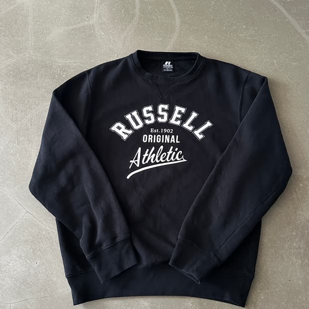 Russell Athletic 로고 스웻셔츠