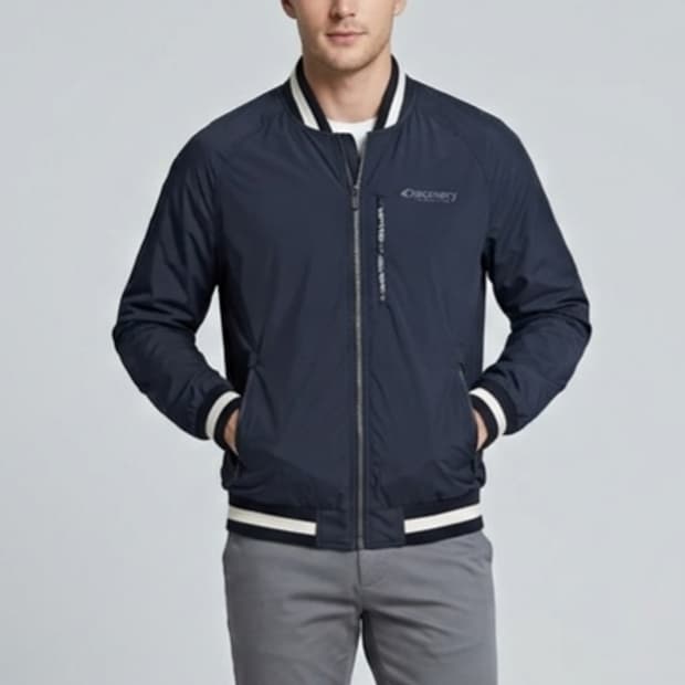 [95]디스커버리 블루종 항공 점퍼