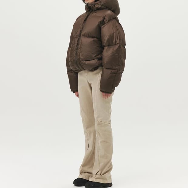 Down Parka 2Type brown
