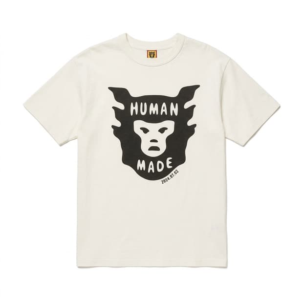 휴먼메이드 퓨처 프린팅 반팔티 L