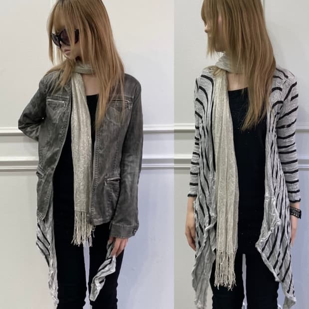 Metal Washed Chic Jacket