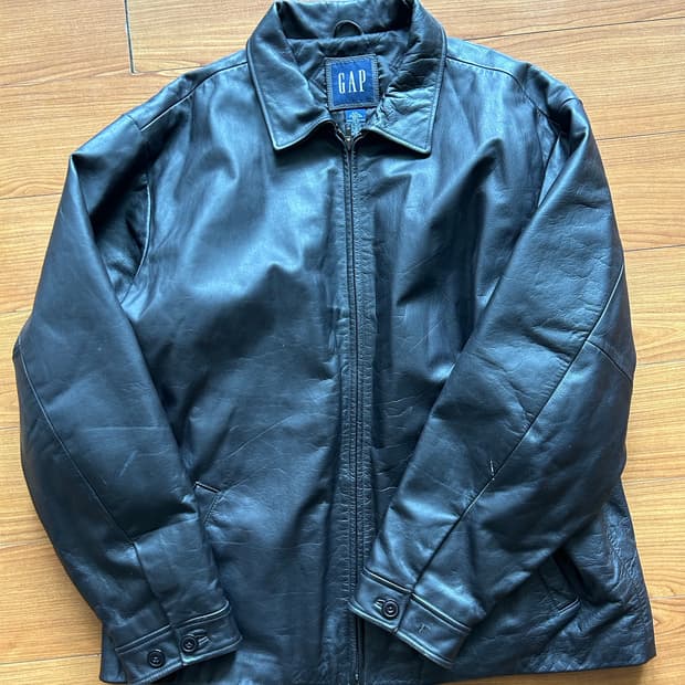 올드갭 레더 자켓