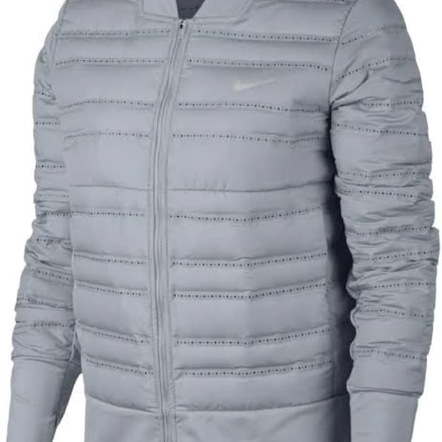 나이키 여성용 에어로로프트 러닝 다운 필 재킷 그레이 856634 012