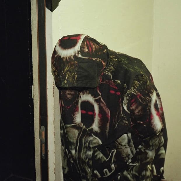 Supreme Hooded Raglan Jacket Multicolor