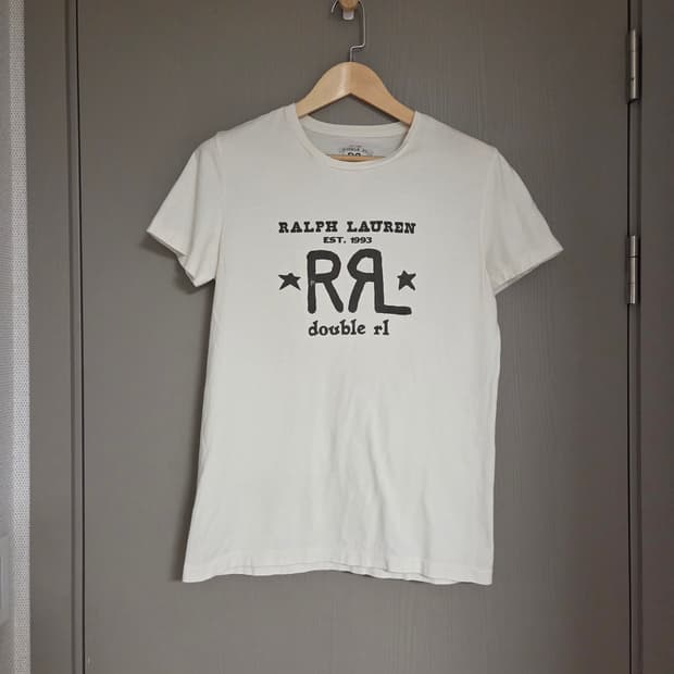 RRL 더블알엘 프린팅 반팔 티셔츠 S