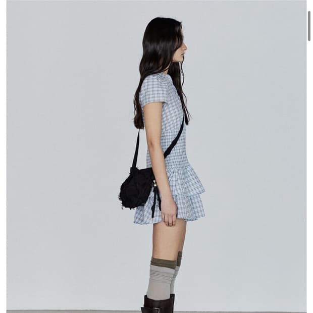 Dawn factory BUDDY BAG FEATHER BLACK 