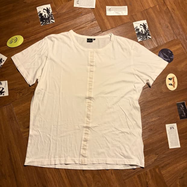 PAUL SMITH 폴스미스 센터 라인 싱글스티치 티셔츠
