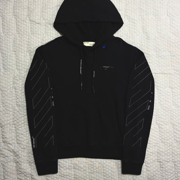 오프화이트 후드