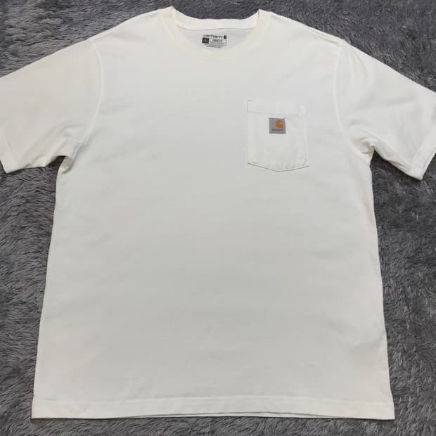 [[L, A급] 칼하트(CARHARTT) 루즈핏 포켓 반팔티셔츠@624
