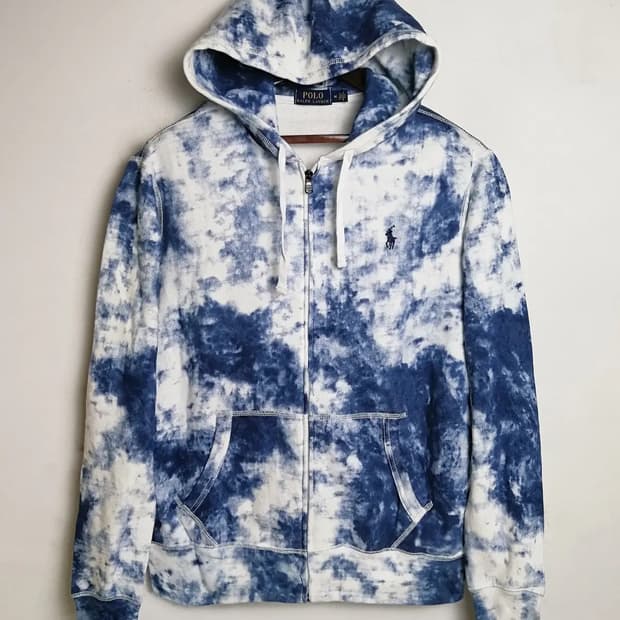 폴로랄프로렌 타이다이 후드집업