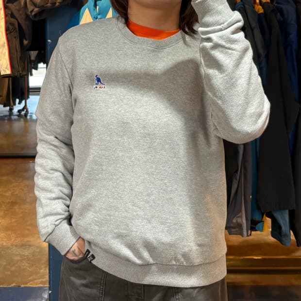 캉골 그레이 맨투맨