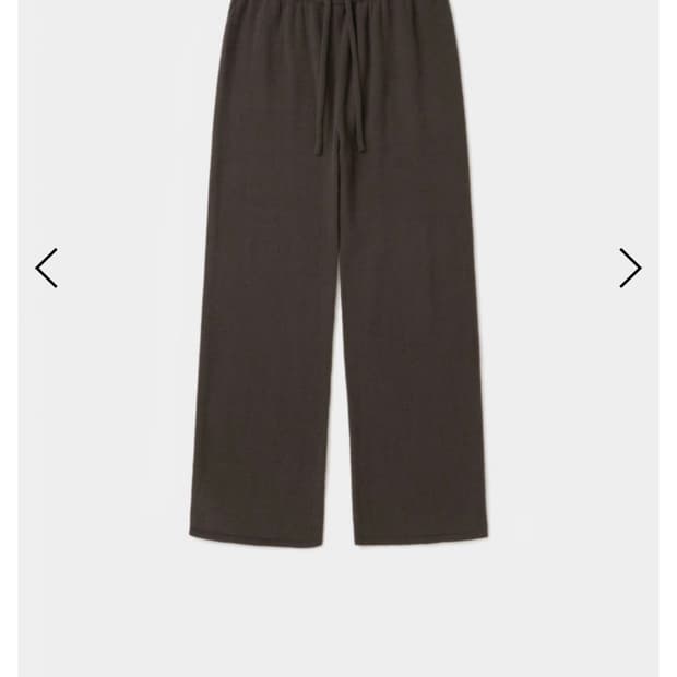 OS) kangjungseok hairy knit pants